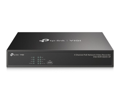 Rejestrator IP TP-Link VIGI NVR1004H-4P 4-kanałowy sieciowy rejestrator wideo PoE+